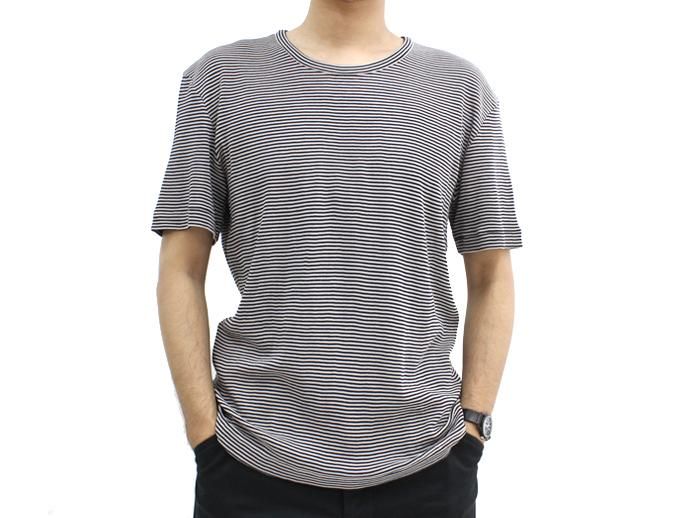 smoothday(スムースデイ) 60/1 テクノラマスムース ボーダークルーネックTシャツ<img class='new_mark_img2' src='//img.shop-pro.jp/img/new/icons47.gif' style='border:none;display:inline;margin:0px;padding:0px;width:auto;' /> 02