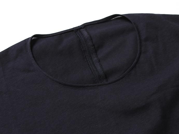 smoothday smoothday / テクノラマ ユニセックス変形Tシャツ - ネイビー 1505T012-035<img class='new_mark_img2' src='//img.shop-pro.jp/img/new/icons47.gif' style='border:none;display:inline;margin:0px;padding:0px;width:auto;' /> 02