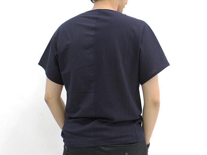 smoothday smoothday / テクノラマ ユニセックス変形Tシャツ - ネイビー 1505T012-035<img class='new_mark_img2' src='//img.shop-pro.jp/img/new/icons47.gif' style='border:none;display:inline;margin:0px;padding:0px;width:auto;' /> 02