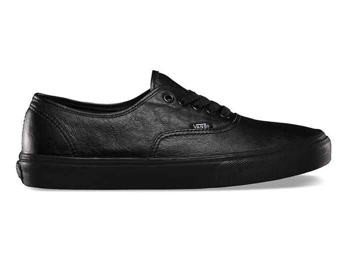91727772 VANS / Premium Leather Authentic Decon - Black/Black 02