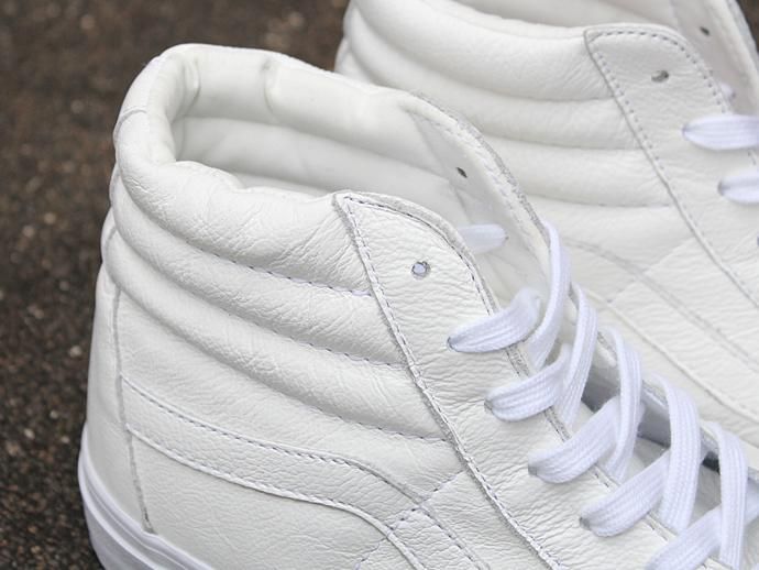 VANS Premium Leather SK8-Hi Reissue - True White 02