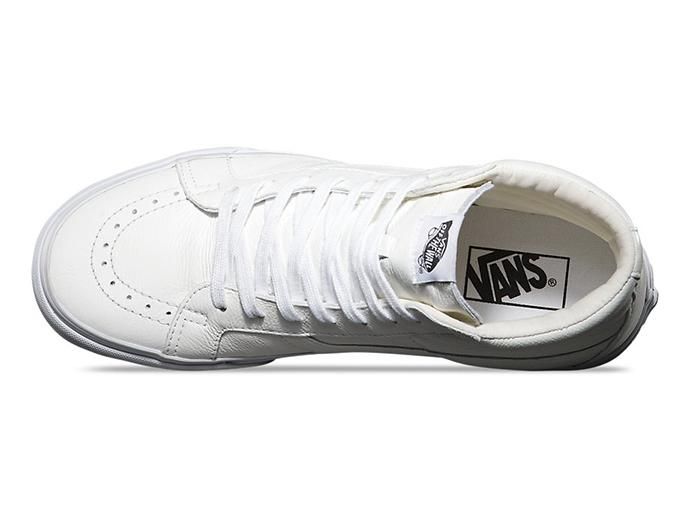 VANS Premium Leather SK8-Hi Reissue - True White 02