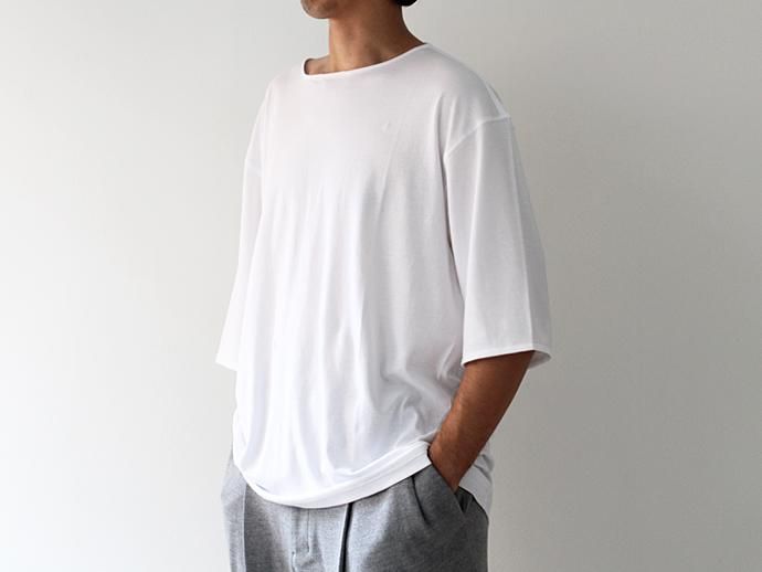 92389167 smoothday / 100/1 ディオラマスムース オーバーサイズTシャツ - ホワイト 1507T029-040 #1<img class='new_mark_img2' src='//img.shop-pro.jp/img/new/icons47.gif' style='border:none;display:inline;margin:0px;padding:0px;width:auto;' /> 02