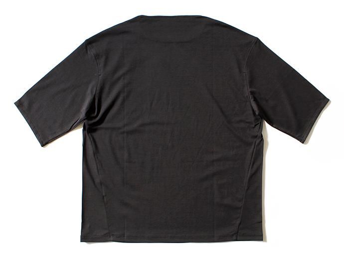 smoothday(スムースデイ) 100/1 ディオラマスムース オーバーサイズTシャツ - ブラック<img class='new_mark_img2' src='//img.shop-pro.jp/img/new/icons47.gif' style='border:none;display:inline;margin:0px;padding:0px;width:auto;' /> 02