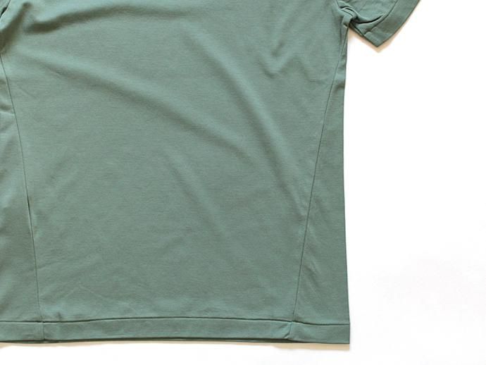 smoothday(スムースデイ) 100/1 ディオラマスムース クルーネックTシャツ - グリーン 1507T008-040 #2<img class='new_mark_img2' src='//img.shop-pro.jp/img/new/icons47.gif' style='border:none;display:inline;margin:0px;padding:0px;width:auto;' /> 02