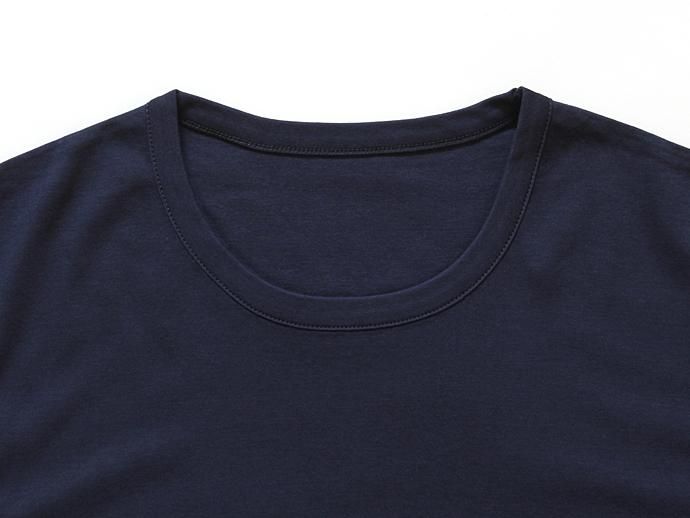 92390265 smoothday / 100/1 ディオラマスムース クルーネックTシャツ - ネイビー 1507T008-040 #3<img class='new_mark_img2' src='//img.shop-pro.jp/img/new/icons47.gif' style='border:none;display:inline;margin:0px;padding:0px;width:auto;' /> 02