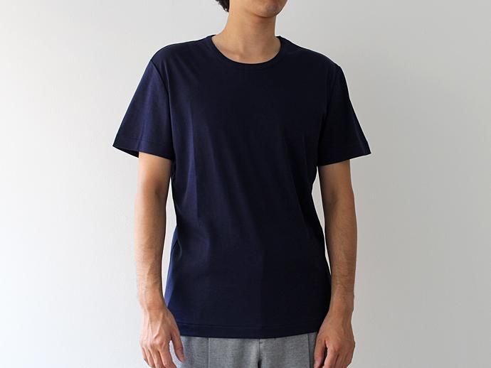 92390265 smoothday / 100/1 ディオラマスムース クルーネックTシャツ - ネイビー 1507T008-040 #3<img class='new_mark_img2' src='//img.shop-pro.jp/img/new/icons47.gif' style='border:none;display:inline;margin:0px;padding:0px;width:auto;' /> 02