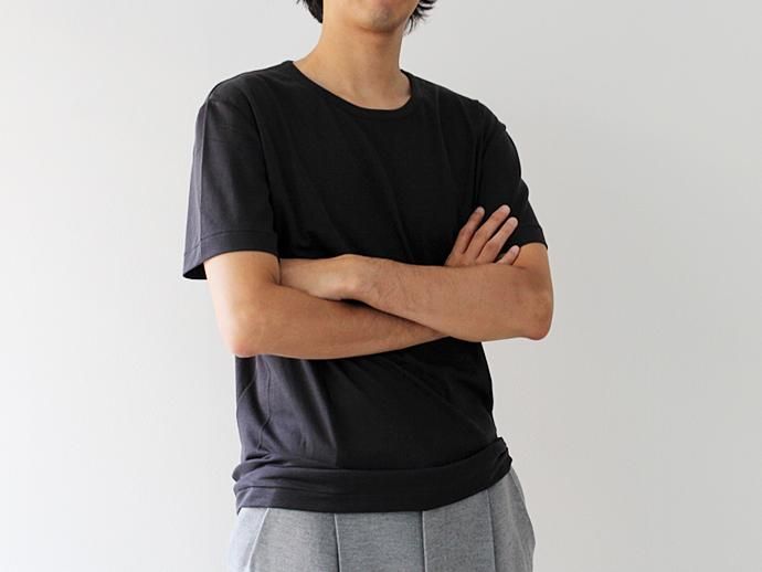 92390351 smoothday / 100/1 ディオラマスムース クルーネックTシャツ - インクブラック 1507T008-040 #4<img class='new_mark_img2' src='//img.shop-pro.jp/img/new/icons47.gif' style='border:none;display:inline;margin:0px;padding:0px;width:auto;' /> 02