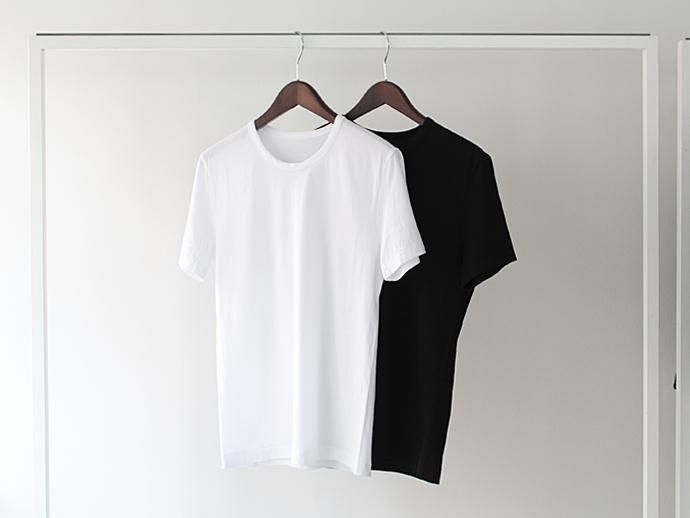 92409861 smoothday / 80/2 テクノラマ天竺 クルーネックTシャツ - ホワイト 1507T008-039 #1<img class='new_mark_img2' src='//img.shop-pro.jp/img/new/icons47.gif' style='border:none;display:inline;margin:0px;padding:0px;width:auto;' /> 02