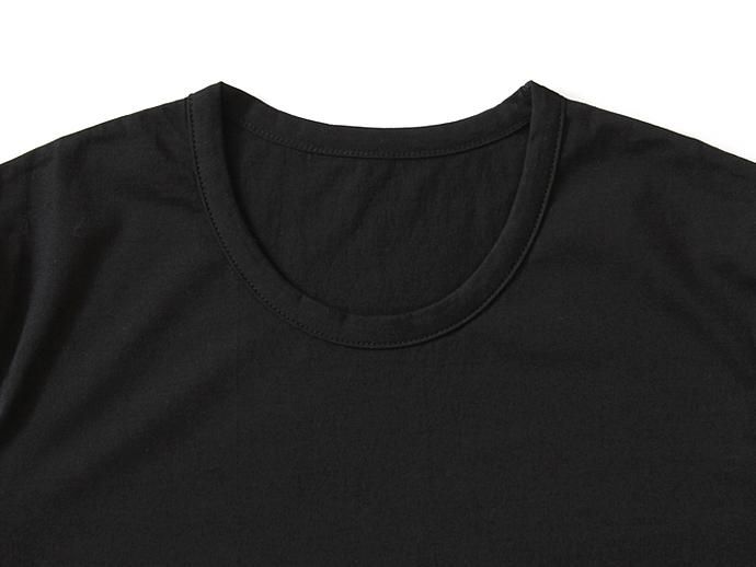 92409951 smoothday / 80/2 テクノラマ天竺 クルーネックTシャツ - ブラック 1507T008-039 #2<img class='new_mark_img2' src='//img.shop-pro.jp/img/new/icons47.gif' style='border:none;display:inline;margin:0px;padding:0px;width:auto;' /> 02