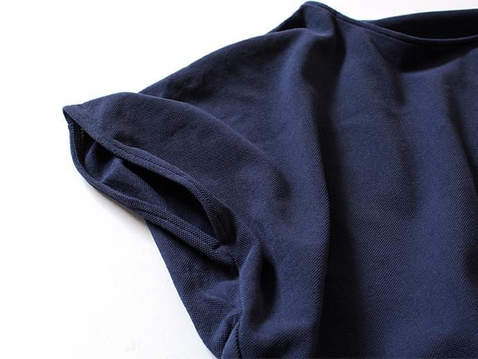 92412509 smoothday / 80/1 ディオラマ鹿の子 レディースプルオーバー - ネイビー 1507T016-026 #1<img class='new_mark_img2' src='//img.shop-pro.jp/img/new/icons47.gif' style='border:none;display:inline;margin:0px;padding:0px;width:auto;' /> 02