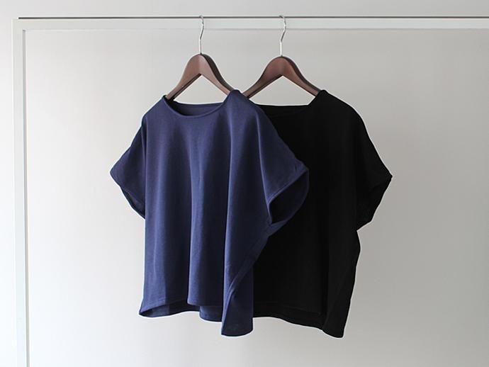 92412509 smoothday / 80/1 ディオラマ鹿の子 レディースプルオーバー - ネイビー 1507T016-026 #1<img class='new_mark_img2' src='//img.shop-pro.jp/img/new/icons47.gif' style='border:none;display:inline;margin:0px;padding:0px;width:auto;' /> 02
