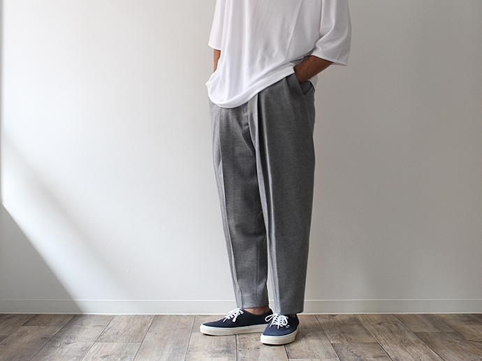 smoothday(スムースデイ) メンズ メルトンビッグタックパンツ - トップグレー 1507P050-015 #1<img class='new_mark_img2' src='//img.shop-pro.jp/img/new/icons47.gif' style='border:none;display:inline;margin:0px;padding:0px;width:auto;' /> 02