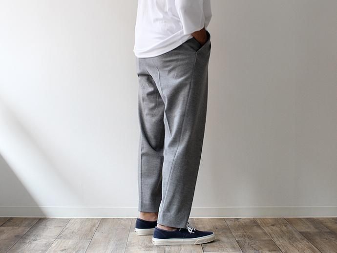 smoothday(スムースデイ) メンズ メルトンビッグタックパンツ - トップグレー 1507P050-015 #1<img class='new_mark_img2' src='//img.shop-pro.jp/img/new/icons47.gif' style='border:none;display:inline;margin:0px;padding:0px;width:auto;' /> 02