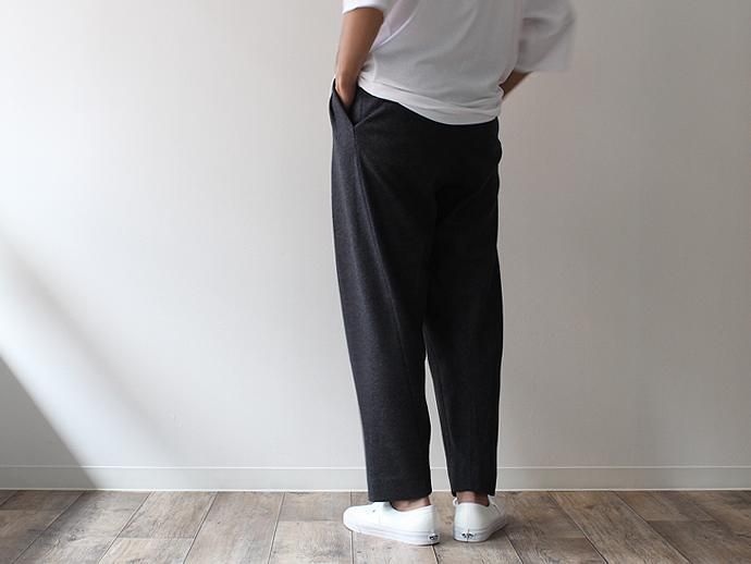smoothday(スムースデイ) メンズ メルトンビッグタックパンツ - トップチャコール 1507P050-015 #2<img class='new_mark_img2' src='//img.shop-pro.jp/img/new/icons47.gif' style='border:none;display:inline;margin:0px;padding:0px;width:auto;' /> 02