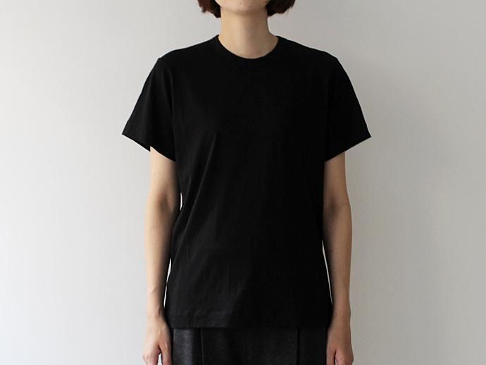 smoothday(スムースデイ) レディース 80/2 テクノラマ天竺 クルーネックTシャツ - ブラック 1507T006-039 #2<img class='new_mark_img2' src='//img.shop-pro.jp/img/new/icons47.gif' style='border:none;display:inline;margin:0px;padding:0px;width:auto;' /> 02
