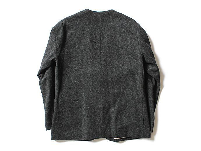 STILL BY HAND ノーカラー カットソージャケット CS0753 - チャコールグレー<img class='new_mark_img2' src='//img.shop-pro.jp/img/new/icons47.gif' style='border:none;display:inline;margin:0px;padding:0px;width:auto;' /> 02