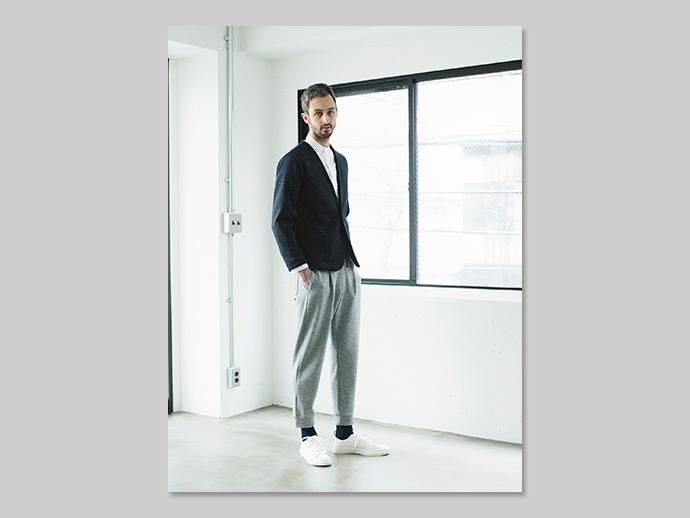 STILL BY HAND ノーカラー カットソージャケット CS0753 - チャコールグレー<img class='new_mark_img2' src='//img.shop-pro.jp/img/new/icons47.gif' style='border:none;display:inline;margin:0px;padding:0px;width:auto;' /> 02