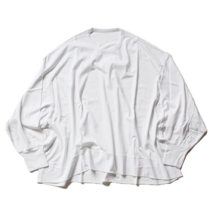 smoothday(スムースデイ) ユニセックス 100/1 ディオラマスムース ドルマンスリーブTシャツ - ホワイト 1507T003-040 #1<img class='new_mark_img2' src='//img.shop-pro.jp/img/new/icons47.gif' style='border:none;display:inline;margin:0px;padding:0px;width:auto;' /> 01