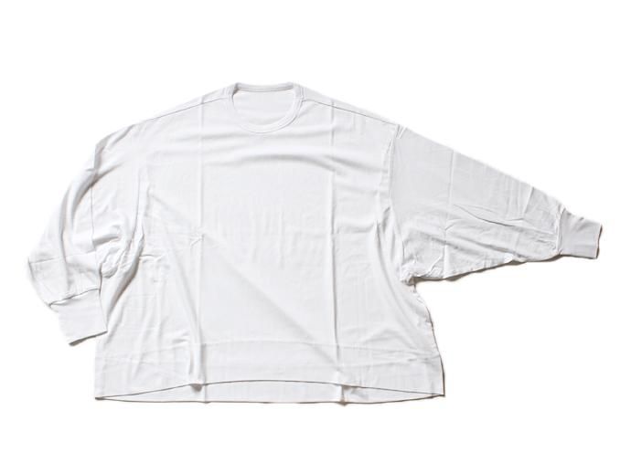 smoothday(スムースデイ) ユニセックス 100/1 ディオラマスムース ドルマンスリーブTシャツ - ホワイト 1507T003-040 #1<img class='new_mark_img2' src='//img.shop-pro.jp/img/new/icons47.gif' style='border:none;display:inline;margin:0px;padding:0px;width:auto;' /> 02