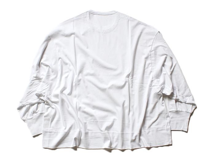 smoothday(スムースデイ) ユニセックス 100/1 ディオラマスムース ドルマンスリーブTシャツ - ホワイト 1507T003-040 #1<img class='new_mark_img2' src='//img.shop-pro.jp/img/new/icons47.gif' style='border:none;display:inline;margin:0px;padding:0px;width:auto;' /> 02