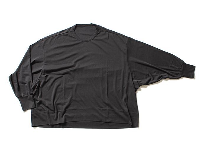 92820651 smoothday / ユニセックス 100/1 ディオラマスムース ドルマンスリーブTシャツ - インクブラック 1507T003-040 #4<img class='new_mark_img2' src='//img.shop-pro.jp/img/new/icons47.gif' style='border:none;display:inline;margin:0px;padding:0px;width:auto;' /> 02