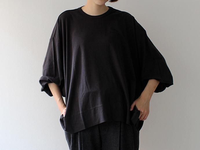 92820651 smoothday / ユニセックス 100/1 ディオラマスムース ドルマンスリーブTシャツ - インクブラック 1507T003-040 #4<img class='new_mark_img2' src='//img.shop-pro.jp/img/new/icons47.gif' style='border:none;display:inline;margin:0px;padding:0px;width:auto;' /> 02