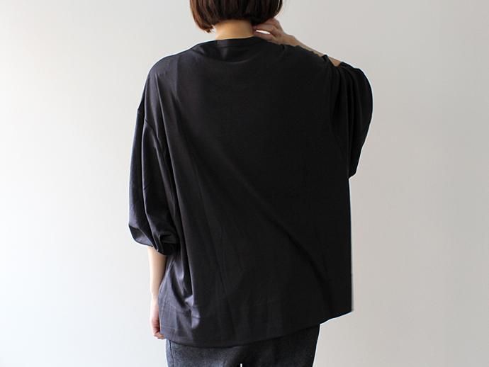 92820651 smoothday / ユニセックス 100/1 ディオラマスムース ドルマンスリーブTシャツ - インクブラック 1507T003-040 #4<img class='new_mark_img2' src='//img.shop-pro.jp/img/new/icons47.gif' style='border:none;display:inline;margin:0px;padding:0px;width:auto;' /> 02