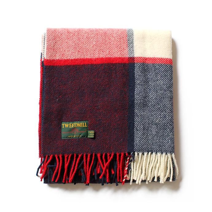 92964675 TWEEDMILL / ウール ブロックチェックブランケット - トリコロール<img class='new_mark_img2' src='//img.shop-pro.jp/img/new/icons47.gif' style='border:none;display:inline;margin:0px;padding:0px;width:auto;' /> 01