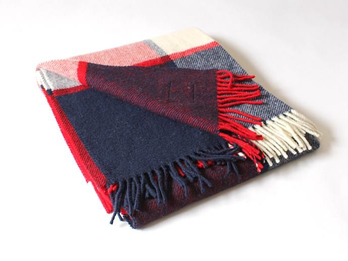 92964675 TWEEDMILL / ウール ブロックチェックブランケット - トリコロール<img class='new_mark_img2' src='//img.shop-pro.jp/img/new/icons47.gif' style='border:none;display:inline;margin:0px;padding:0px;width:auto;' /> 02