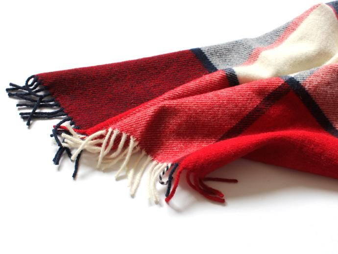 92964675 TWEEDMILL / ウール ブロックチェックブランケット - トリコロール<img class='new_mark_img2' src='//img.shop-pro.jp/img/new/icons47.gif' style='border:none;display:inline;margin:0px;padding:0px;width:auto;' /> 02