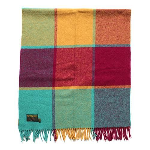 TWEEDMILL TWEEDMILL / ウール ブロックチェックブランケット - ジェイド<img class='new_mark_img2' src='//img.shop-pro.jp/img/new/icons47.gif' style='border:none;display:inline;margin:0px;padding:0px;width:auto;' /> 02