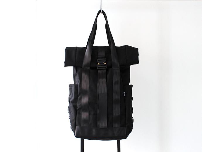 DEFY VerBockel Rolltop Backpack - Black Cordura ロールトップバックパック コーデュラナイロン ブラック<img class='new_mark_img2' src='//img.shop-pro.jp/img/new/icons47.gif' style='border:none;display:inline;margin:0px;padding:0px;width:auto;' /> 02