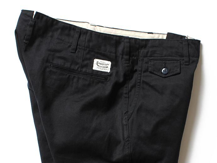 GOOD OL' Sundries by GOOD OL’ / Tapered Chino テーパードチノ - Navy<img class='new_mark_img2' src='//img.shop-pro.jp/img/new/icons47.gif' style='border:none;display:inline;margin:0px;padding:0px;width:auto;' /> 02