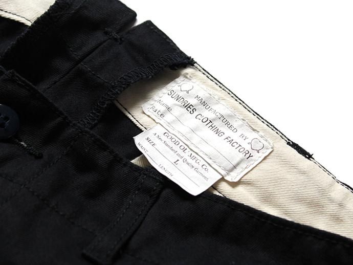 GOOD OL' Sundries by GOOD OL’ / Tapered Chino テーパードチノ - Navy<img class='new_mark_img2' src='//img.shop-pro.jp/img/new/icons47.gif' style='border:none;display:inline;margin:0px;padding:0px;width:auto;' /> 02