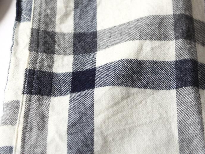 Other Brands FOB FACTORY / インディゴチェック フランネルBDシャツ F3372 全2色<img class='new_mark_img2' src='//img.shop-pro.jp/img/new/icons47.gif' style='border:none;display:inline;margin:0px;padding:0px;width:auto;' /> 02