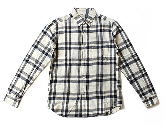 Other Brands FOB FACTORY / インディゴチェック フランネルBDシャツ F3372 全2色<img class='new_mark_img2' src='//img.shop-pro.jp/img/new/icons47.gif' style='border:none;display:inline;margin:0px;padding:0px;width:auto;' /> 02