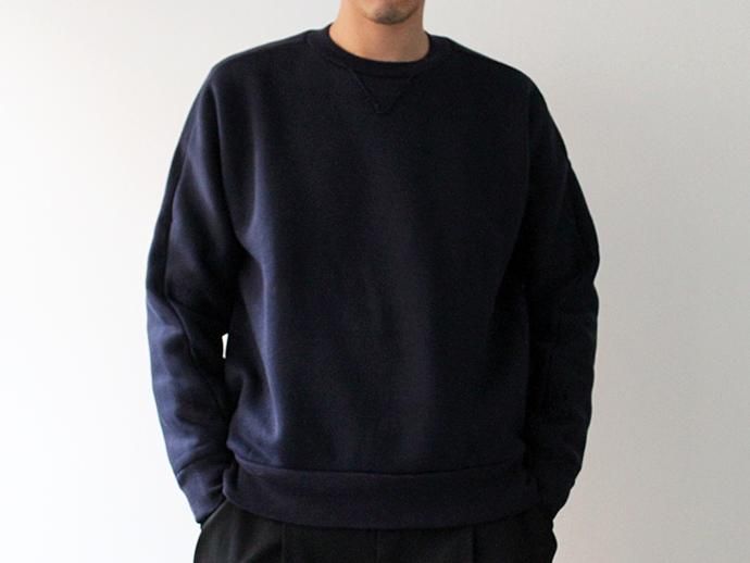 93596516 smoothday / ユニセックス 100/2 ディオラマ裏毛プルオーバースウェット - ネイビー 1502T059-017 #2<img class='new_mark_img2' src='//img.shop-pro.jp/img/new/icons47.gif' style='border:none;display:inline;margin:0px;padding:0px;width:auto;' /> 02