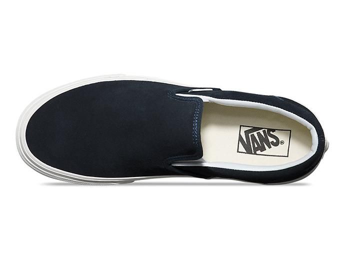 93664716 VANS / Vintage Suede Slip-On - Blue Graphite/Blanc<img class='new_mark_img2' src='//img.shop-pro.jp/img/new/icons47.gif' style='border:none;display:inline;margin:0px;padding:0px;width:auto;' /> 02
