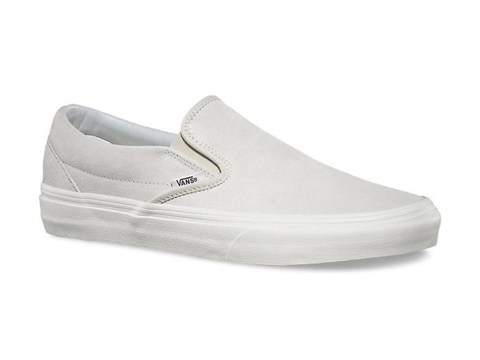 93664844 VANS / Vintage Suede Slip-On - True White/Blanc<img class='new_mark_img2' src='//img.shop-pro.jp/img/new/icons47.gif' style='border:none;display:inline;margin:0px;padding:0px;width:auto;' /> 02