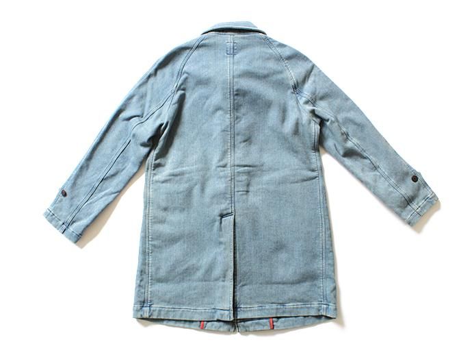 Other Brands FOB FACTORY / Denim Trench Coat デニム ステンカラーコート F2326<img class='new_mark_img2' src='//img.shop-pro.jp/img/new/icons47.gif' style='border:none;display:inline;margin:0px;padding:0px;width:auto;' /> 02