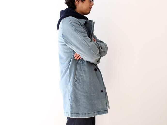 Other Brands FOB FACTORY / Denim Trench Coat デニム ステンカラーコート F2326<img class='new_mark_img2' src='//img.shop-pro.jp/img/new/icons47.gif' style='border:none;display:inline;margin:0px;padding:0px;width:auto;' /> 02