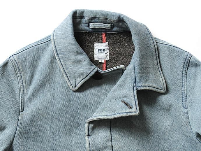 Other Brands FOB FACTORY / Denim Trench Coat デニム ステンカラーコート F2326<img class='new_mark_img2' src='//img.shop-pro.jp/img/new/icons47.gif' style='border:none;display:inline;margin:0px;padding:0px;width:auto;' /> 02