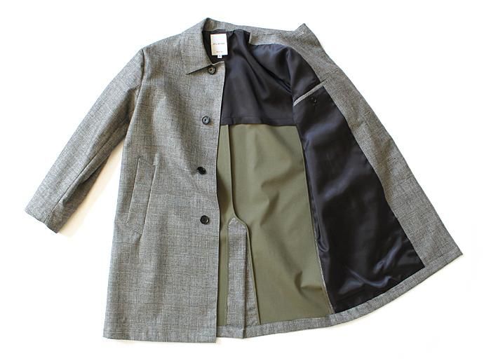 STILL BY HAND オリジナルボンディング素材 ステンカラーコート CO0154 全3色 02