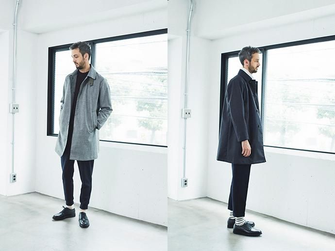 STILL BY HAND オリジナルボンディング素材 ステンカラーコート CO0154 全3色 02