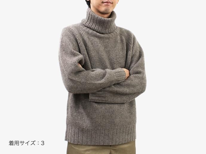 smoothday(スムースデイ) ユニセックス ヤクニット ハイネックプルオーバーセーター - モカ 1510K001-043 #1<img class='new_mark_img2' src='//img.shop-pro.jp/img/new/icons47.gif' style='border:none;display:inline;margin:0px;padding:0px;width:auto;' /> 02