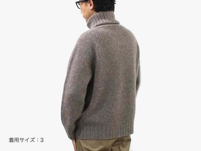 smoothday(スムースデイ) ユニセックス ヤクニット ハイネックプルオーバーセーター - モカ 1510K001-043 #1<img class='new_mark_img2' src='//img.shop-pro.jp/img/new/icons47.gif' style='border:none;display:inline;margin:0px;padding:0px;width:auto;' /> 02