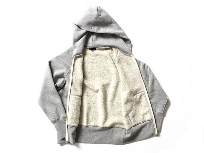smoothday(スムースデイ) ユニセックス 綿ウール パイル裏毛 ダブルジップパーカー - トップグレー 1510T032-044 #1<img class='new_mark_img2' src='//img.shop-pro.jp/img/new/icons47.gif' style='border:none;display:inline;margin:0px;padding:0px;width:auto;' /> 02