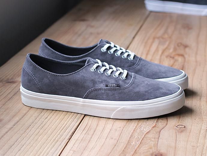 VANS Scotchgard Authentic Decon - Pewter/Blanc de Blanc<img class='new_mark_img2' src='//img.shop-pro.jp/img/new/icons47.gif' style='border:none;display:inline;margin:0px;padding:0px;width:auto;' /> 02