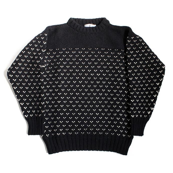 Other Brands LE TRICOT DE LA MER / NORDIC - Navy ル・トリコ・ドゥ・ラ・メール ノルディックセーター ネイビー 02